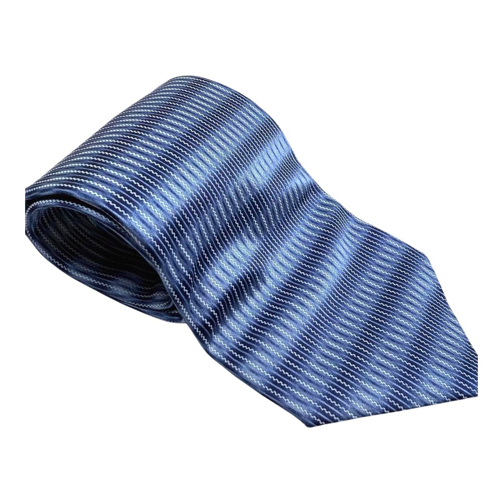 Bruno Piattelli Tie Men's Geometric Handmade 100% Silk Necktie 60"
